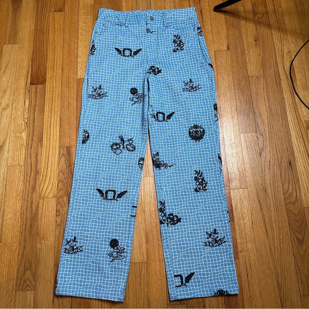 rationale embroidered pants